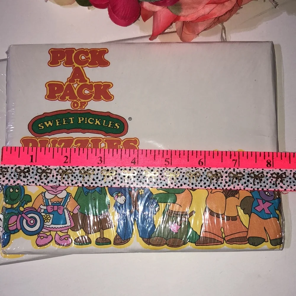 SWEET PICKLES Sealed 1978 Avon Pick A Pack of Sweet Pickles 3 Puzzles set